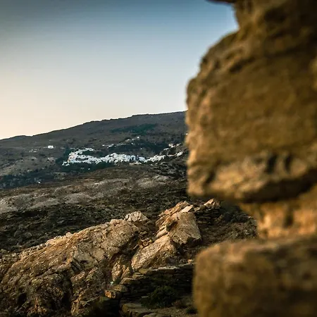 וילה Dolce Tinos - - Stone & Sunset Views *