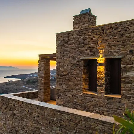 Dolce Tinos - - Stone & Sunset Views וילה *