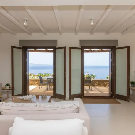 빌라 Dolce Tinos - - Stone & Sunset Views Kardhianí